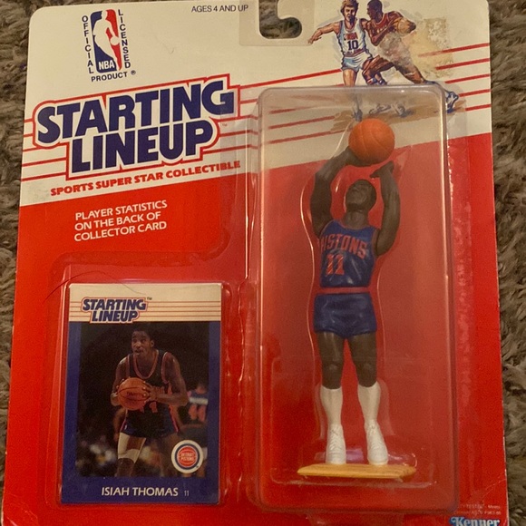 1988 Isaiah Thomas Detroit Pistons figure - Picture 1 of 4